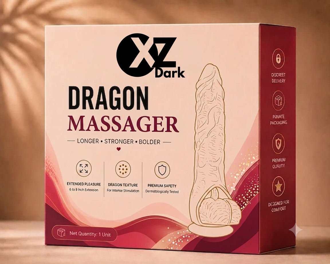 XZDark BIG THUNDER WELLNESS MASSAGER 6 INCH REUSABLE FOR MEN